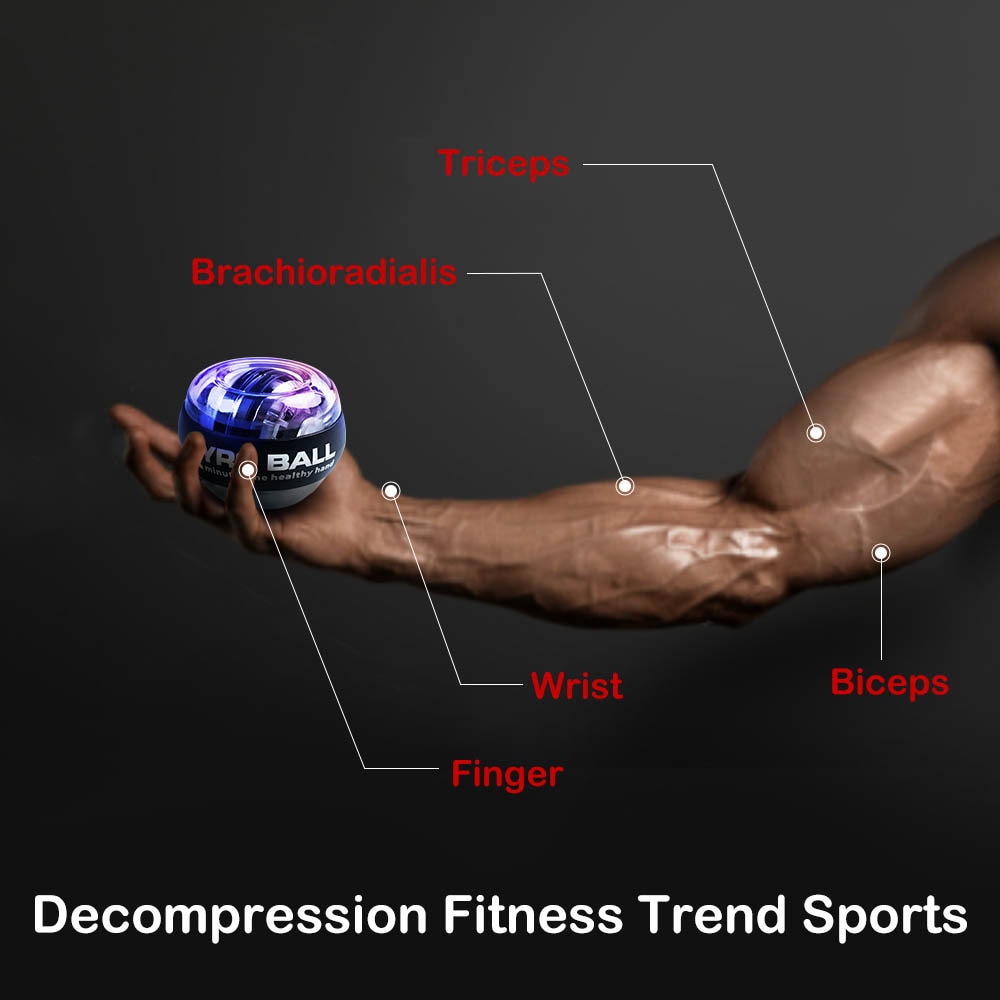 Wrist Strengthener Force Ball Massager – Improve Grip & Relieve Wrist Pain