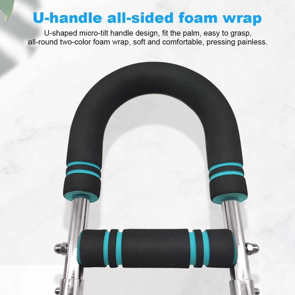 Adjustable Steel Spring Chest Expander – Upper Body Strength Training Equipment for Home & Gym