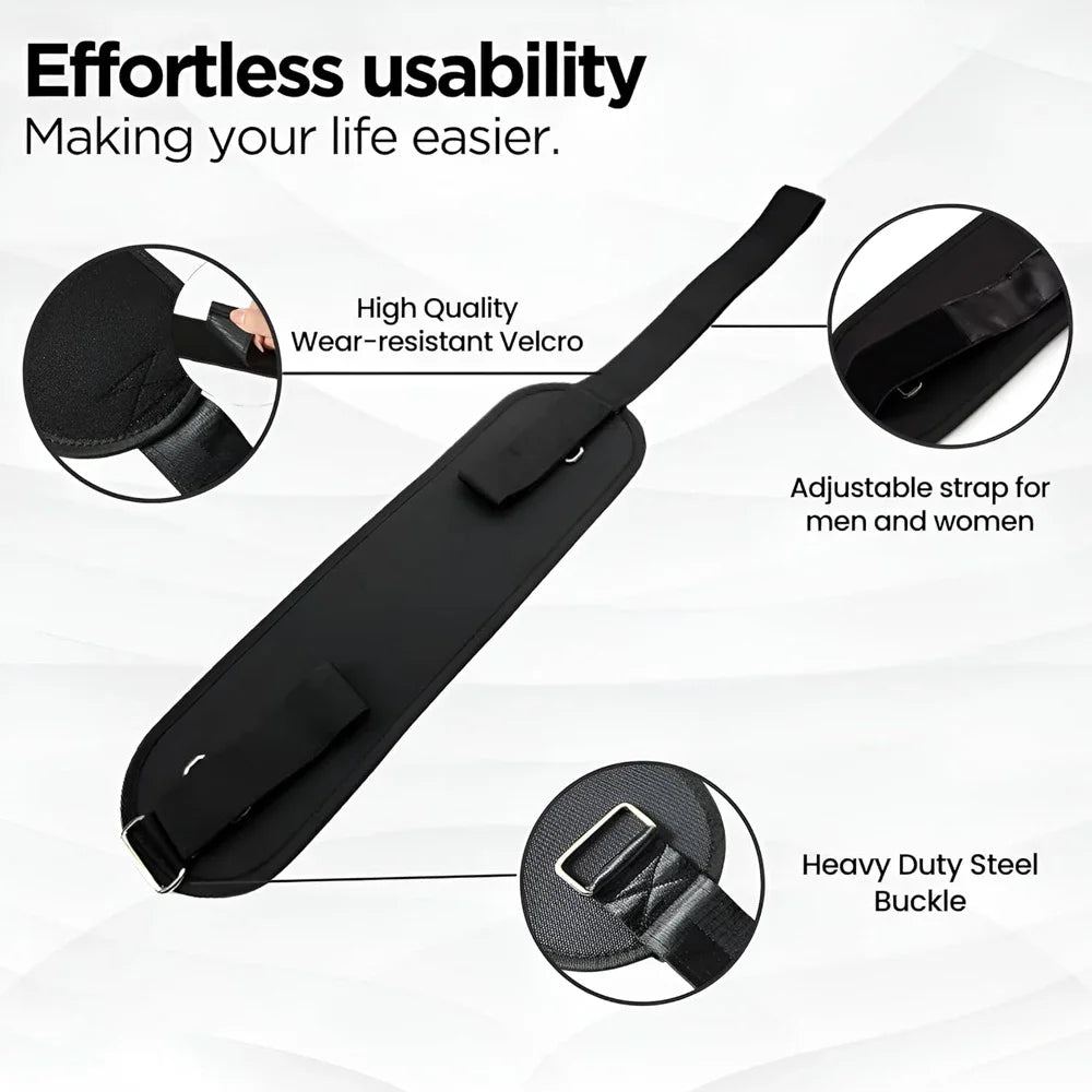 Hip Thrust Strap for Dumbbells – Glute & Leg Workout Belt