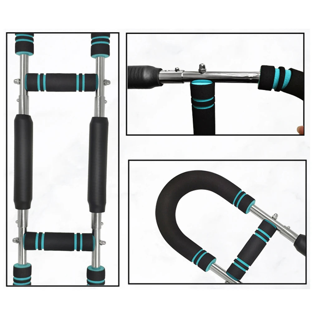 Adjustable Steel Spring Chest Expander – Upper Body Strength Training Equipment for Home & Gym