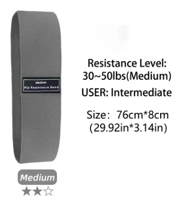 Workout Resistance Bands – Portable Gym Bands for Home, Travel & Gym Use