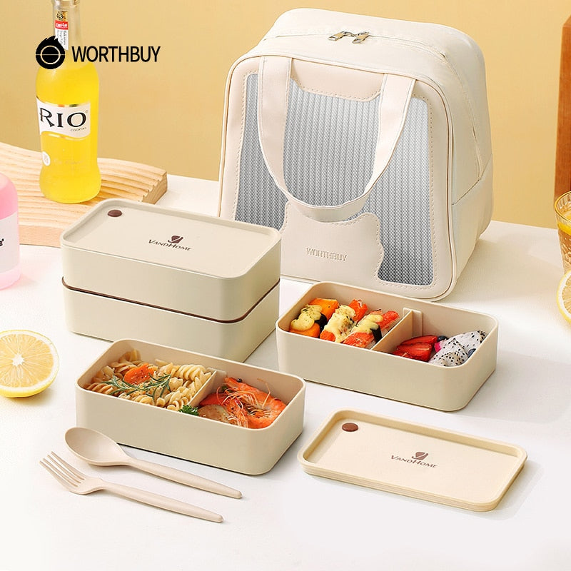 Meal Prep Container with Bag – BPA-Free, Leakproof Bento for On-the-Go