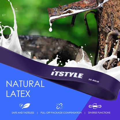 Latex Exercise Bands Set – Resistance Loops for Toning & Stretching