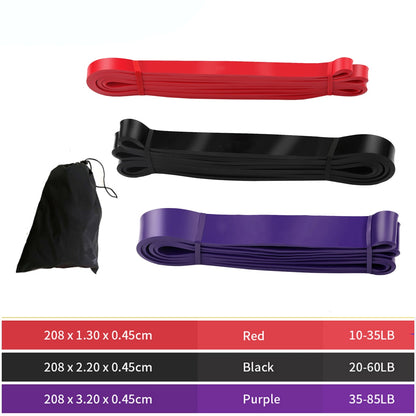 Latex Exercise Bands Set – Resistance Loops for Toning & Stretching