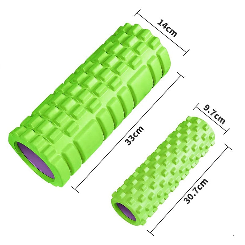 Muscle Massage Foam Roller – Ideal for Back, Legs, & Post-Workout