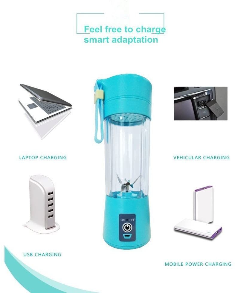 Mini Portable Electric Juicer – USB Blender for Smoothies, Fruit Juice & Travel Use