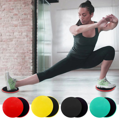 Pilates Core Sliders – Dual-Sided Gliders for Abs & Strength Training
