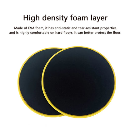 Pilates Core Sliders – Dual-Sided Gliders for Abs & Strength Training