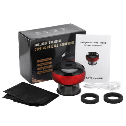 Electric Vacuum Cupping Device – Massage & Cellulite Reduction Tool