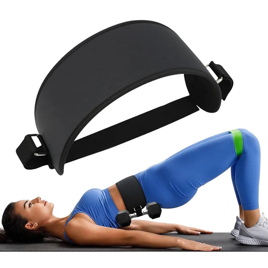 Hip Thrust Strap for Dumbbells – Glute & Leg Workout Belt