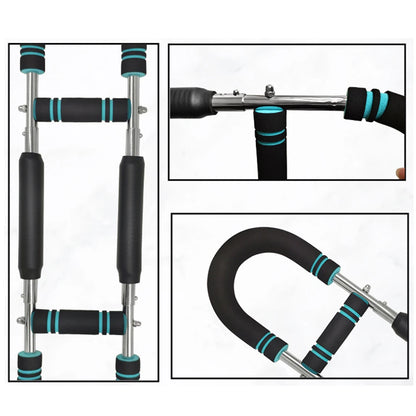 Adjustable Steel Spring Chest Expander – Upper Body Strength Training Equipment for Home & Gym
