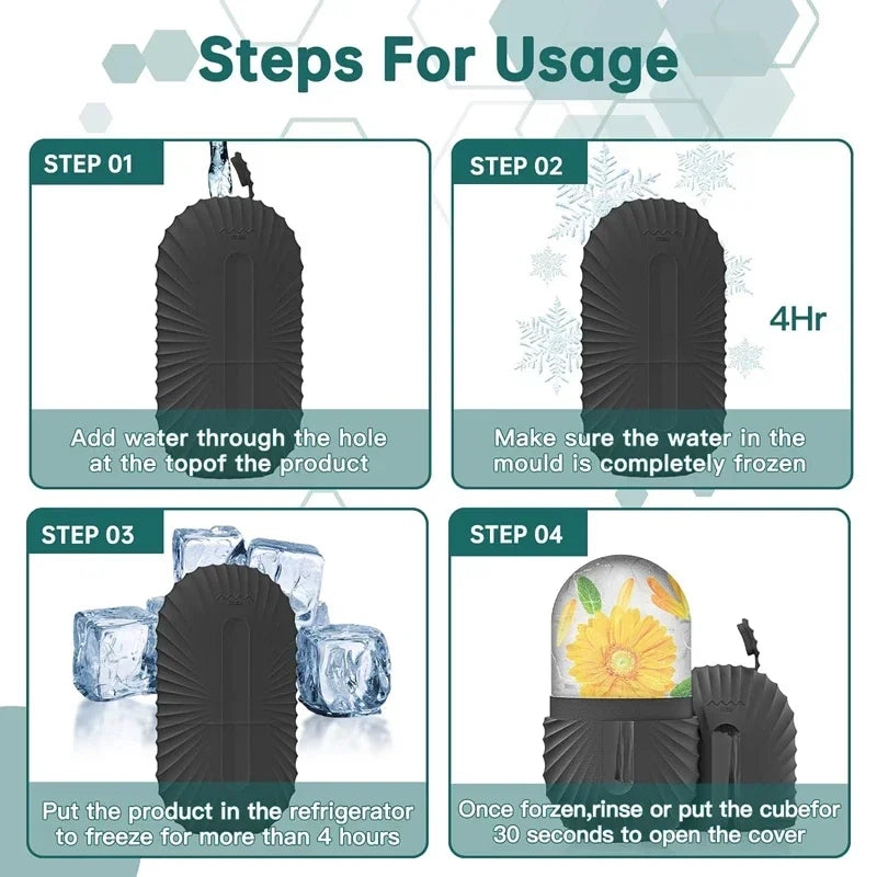Face Ice Roller for Glowing Skin – Shrink Pores & Soothe Redness