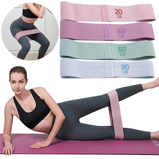Resistance Bands (20–90lbs) – Heavy-Duty Workout Bands for Home, Gym & Strength Training