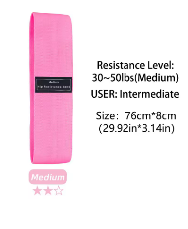 Workout Resistance Bands – Portable Gym Bands for Home, Travel & Gym Use