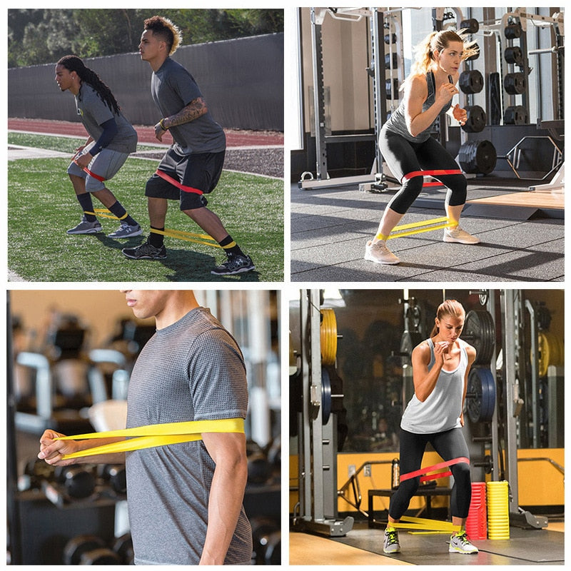 Fitness Resistance Bands – Durable Latex Bands for Exercise & Toning