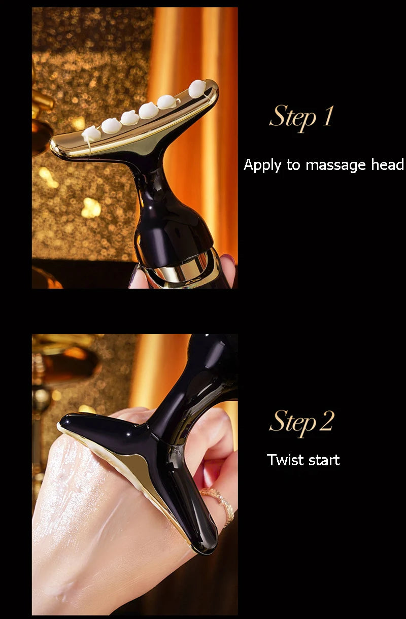 Face Contour Massager for Anti-Aging & Wrinkle Removal