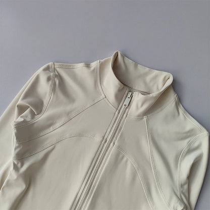 Women's Long Sleeved Yoga Jacket - Activewear Jacket