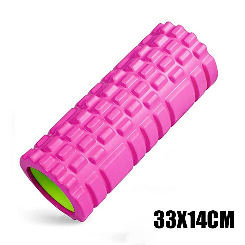 Muscle Massage Foam Roller – Ideal for Back, Legs, & Post-Workout