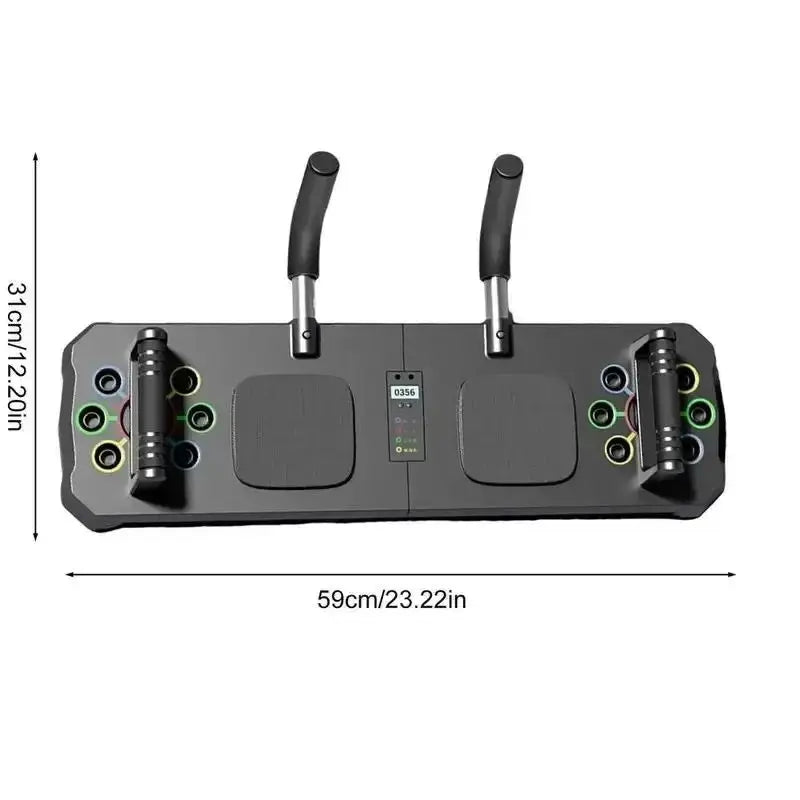 Digital Push-Up Board with Smart Timer & LED Display
