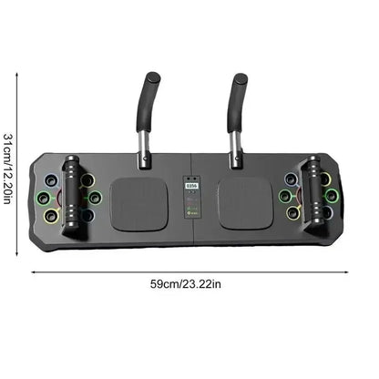 Digital Push-Up Board with Smart Timer & LED Display