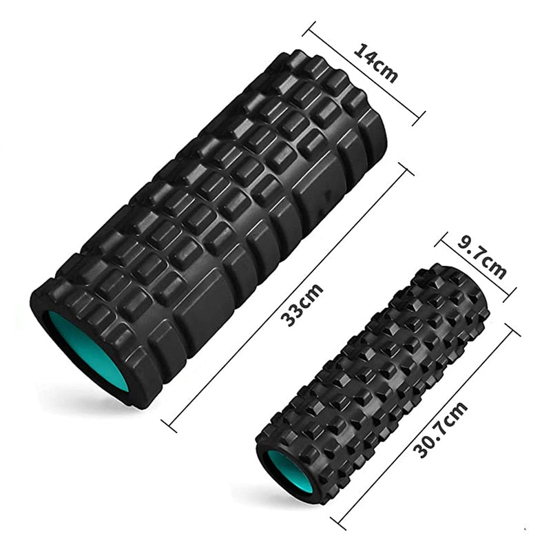 Muscle Massage Foam Roller – Ideal for Back, Legs, & Post-Workout