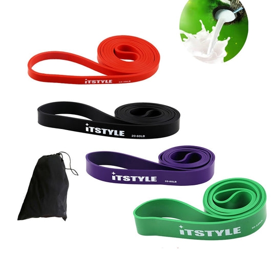 Latex Exercise Bands Set – Resistance Loops for Toning & Stretching